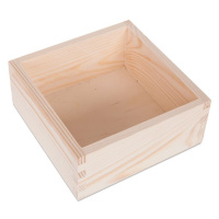Dřevěný box 15 x 15 cm