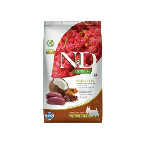 N&D Quinoa DOG Skin & Coat Venison & Coconut Mini 2,5g sleva