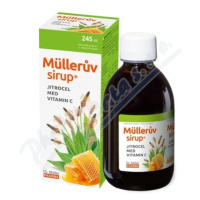 Müllerův sirup s jitrocelem medem a vit.C 245ml