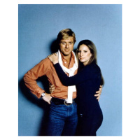 Fotografie Robert Redford And Barbra Streisand , The Way We Were 1973 Directed By Sydney Pollack