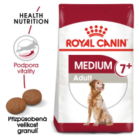 Royal Canin Medium Adult 7+ - granule pro dospělé stárnoucí střední psy - 15kg