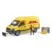 Bruder Mercedes Benz Sprinter DHL + figurka, gitrbox