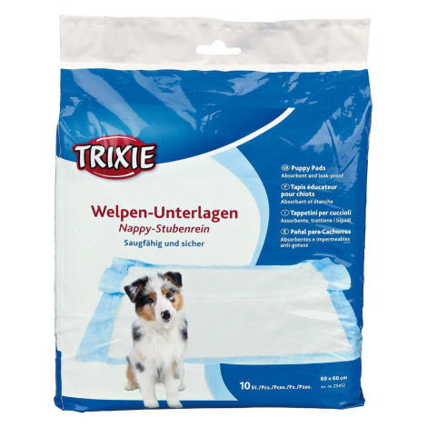 Trixie Welpen-Unterlage Nappy-Stubenrein podložka pro štěňata 60 × 60 cm balení po 3 kusech