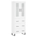 vidaXL Skříň highboard bílá 69,5 x 34 x 180 cm kompozitní dřevo