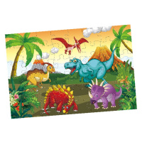 RAPPA Puzzle dinosauři maxi 48 ks 92 x 62 cm