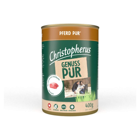 Christopherus Pur – koňské maso 24× 400 g