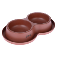 Modern Living dvojitá miska Fujian - 2 x 550 ml, D 36 x Š 21 x V 6 cm