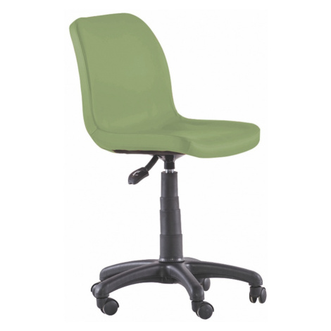 Otočná židle na kolečkách common - zelená