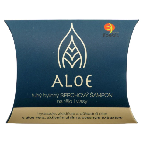 Libebit Tuhý bylinný sprchový šampon na tělo i vlasy ALOE 95 g