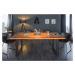 LuxD Designový jídelní stůl Massive 180 cm tloušťka 35 mm akácie