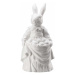 Porcelánový králík s vajíčky Rabbit Collection Rosenthal bílý 13 cm