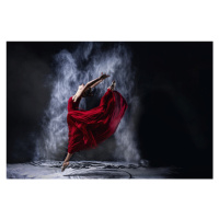 Fotografie Red Dancing, Petr Kleiner, 40x26.7 cm