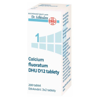 DHU Schüsslerovy soli Calcium fluoratum D12 200 tablet