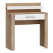 ArtCross Toaletní stolek VIKI | 15 Barva: Bílá / bílý lesk