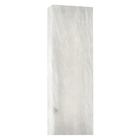 HUDSON VALLEY nástěnné svítidlo CENTRAL PARK alabastr/sklo nikl/bílá LED 10W 3000K stmívatelné 7