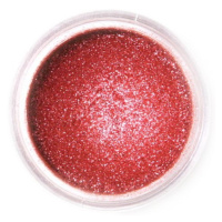 Jedlá prachová perleťová barva Fractal - Sparkling Deep Red, Szikrázó vörös (3,5 g)