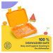 Klarstein Junior Lunchbox, 6 přihrádek, 21,3 x 15 x 4,5 cm (Š x V x H), bez BPA