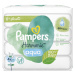 PAMPERS Harmonie Aqua vlhčené ubrousky 4 balení = 192 ubrousků