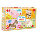 Dohány puzzle Junior Farm 4 Domácí zvířátka 502-9