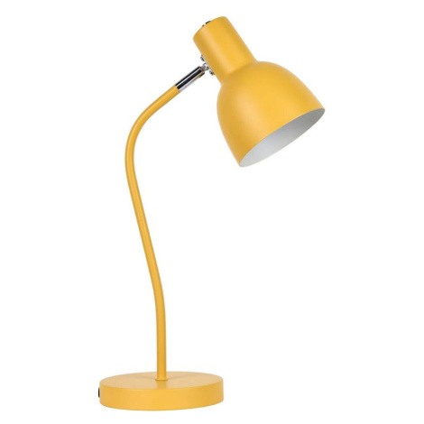 Stolní lampa MIMI 1xE27/10W/230V žlutá Donoci