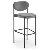 Halmar Barová židle H108 - šedá