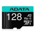 ADATA MicroSDXC karta 128GB Premier Pro UHS-I V30S (R:100/W:80 MB/s) + SD adaptér