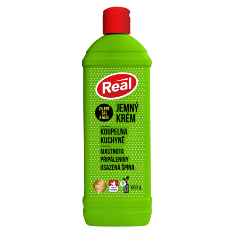 Real krém 600g jemný zelený čaj&aloe