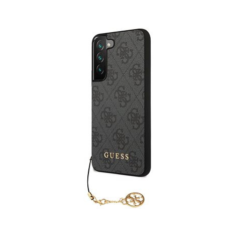 Guess 4G Charms Zadní Kryt pro Samsung Galaxy S23 Grey