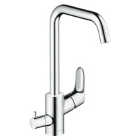 Dřezová baterie Hansgrohe Focus M41 s uzavíracím ventilem chrom 31823000