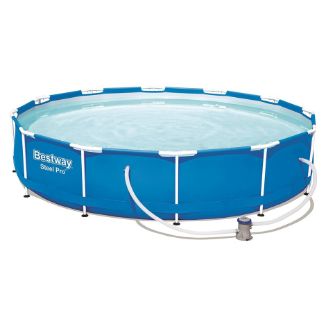 Zahradní bazén Bestway Steel Pro 3.66mx 76cm Pool Set s kartušovou filtrací