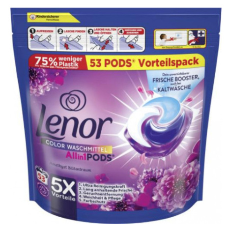 Lenor All in 1 Pods kapsle na praní Amethyst 53 ks