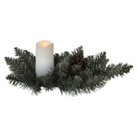 Bílo-zelená světelná dekorace s vánočním motivem Serene – Star Trading