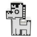 KARE Design Keramická váza Pixel Dog 25cm