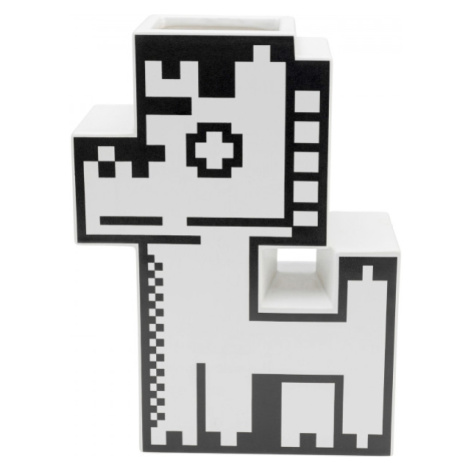 KARE Design Keramická váza Pixel Dog 25cm