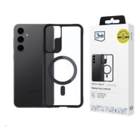 Ochranné pouzdro 3mk Satin Armor MagCase pro Apple iPhone 16 Plus, transparentní / černá