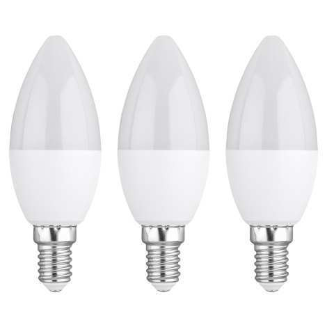 Livarno home LED žárovka, 2 kusy / 3 kusy (4,2 W E14 svíčka, 3 kusy, mléčný)