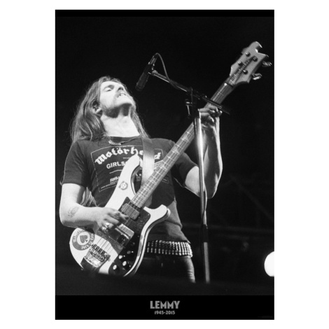 Plakát, Obraz - Lemmy - 1945 - 2015, 59.4x84 cm