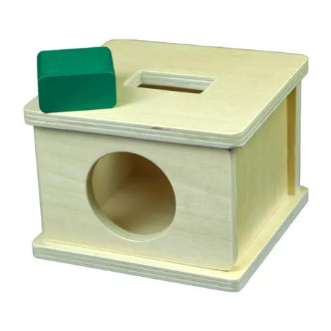 Moyo Montessori Box na vkládání čtyřbokého hranolu