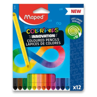 Pastelky Maped Color'Peps Infinity 12 barev Maped