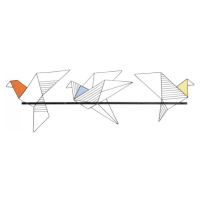 KARE Design Nástěnný věšák Origami Bird 114cm
