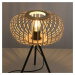 LEUCHTEN DIREKT is JUST LIGHT Stolní lampa, E27 pro LED žárovka vyměnitelné, dřevo