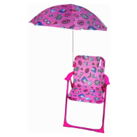 bHome Dětská campingová židlička Jednorožec růžový ZLBH1203