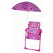 bHome Dětská campingová židlička Jednorožec růžový ZLBH1203