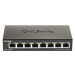 D-Link DGS-1100-08V2 8-port Gigabit Smart Managed switch, fanless