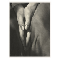 Fotografie Hands (Dorothy Norman) - Alfred Stieglitz, (30 x 40 cm)