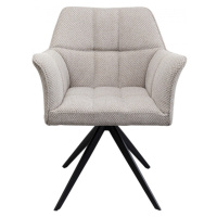 KARE Design Otočná židle Thinktank - šedá