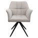 KARE Design Otočná židle Thinktank - šedá