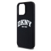 DKNY Liquid Silicone Arch Logo MagSafe kryt iPhone 12/12 Pro černý