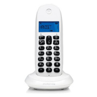 Motorola C1001CB+ White -Call blocking - Hands Free -Backlight Screen