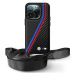 Pouzdro Bmw pro iPhone 16 Pro 6.3 černé M Edition Carbon Tricolor Lines & Str